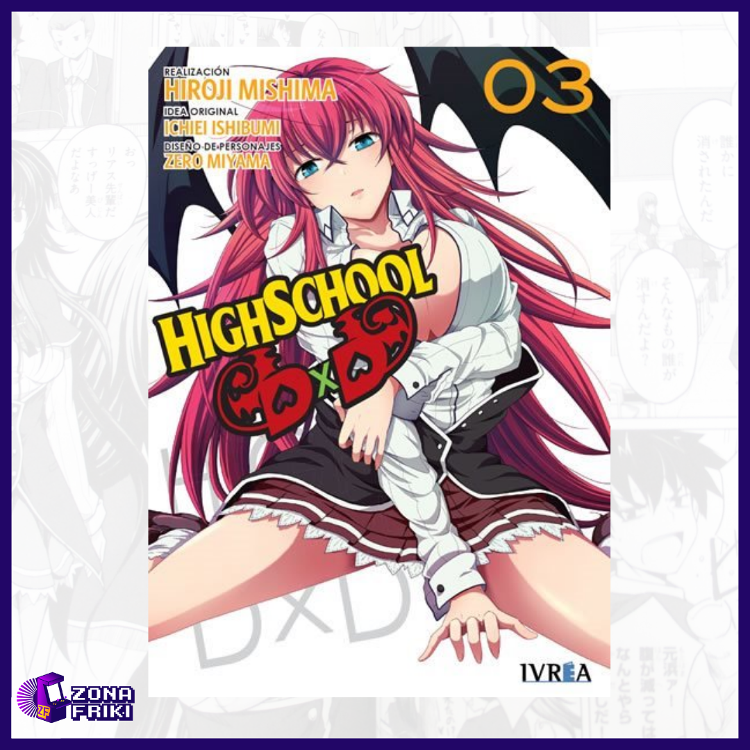HIGHSCHOOL DXD (Vol. 2, 3 y 4) - Image 2