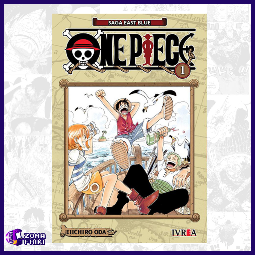 ONE PIECE - SAGA EAST BLUE (Vol. 1, 2, 3, 6 y 7)