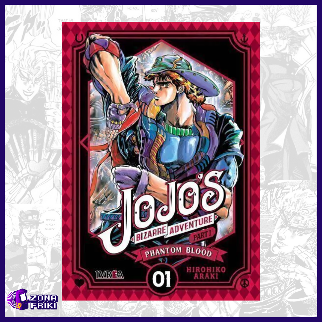 JOJO'S BIZARRE ADVENTURE PARTE 1: PHANTOM BLOOD (Vol. 1, 2 y 3)