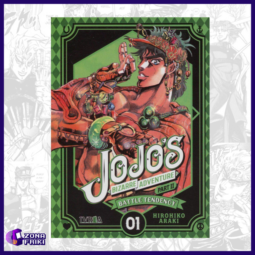 JOJO'S BIZARRE ADVENTURE PARTE 2: BATTLE TENDENCY (Vol. 1, 2 y 3)