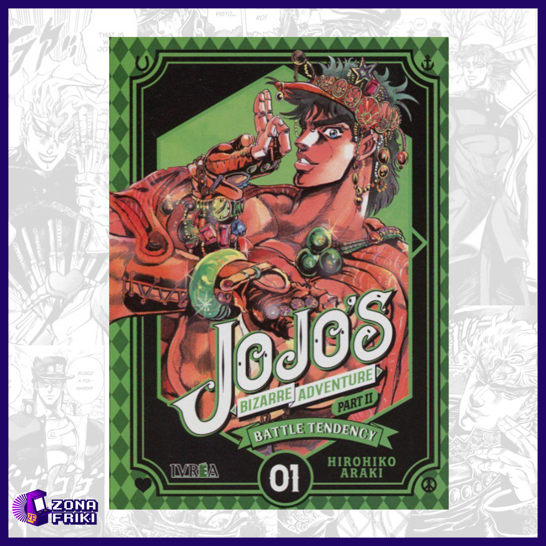 JOJO'S BIZARRE ADVENTURE PARTE 2: BATTLE TENDENCY (Vol. 1, 2 y 3)