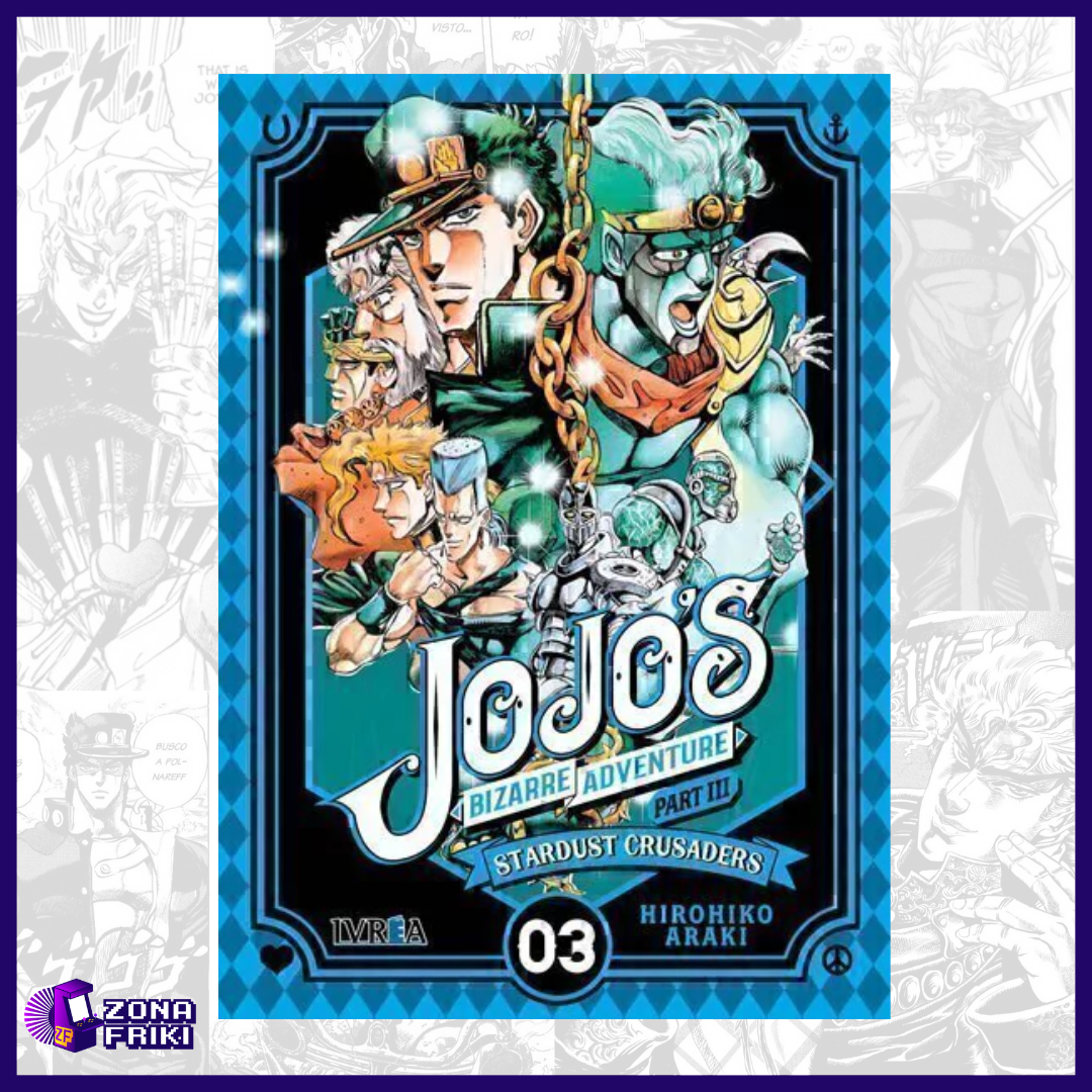 JOJO'S BIZARRE ADVENTURE PARTE 3: STARDUST CRUSADERS (Vol. 3)