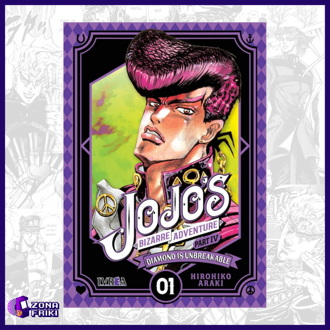 JOJO'S BIZARRE ADVENTURE PARTE 4: DIAMOND IS UNBREAKABLE (Vol. 1, 2 y 3)