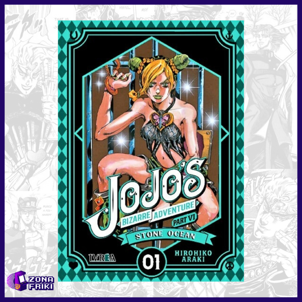 JOJO'S BIZARRE ADVENTURE PARTE 6: STONE OCEAN (Vol. 1, 2 y 3)