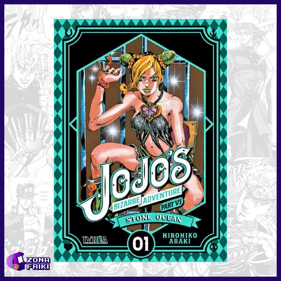 JOJO'S BIZARRE ADVENTURE PARTE 6: STONE OCEAN (Vol. 1, 2 y 3)