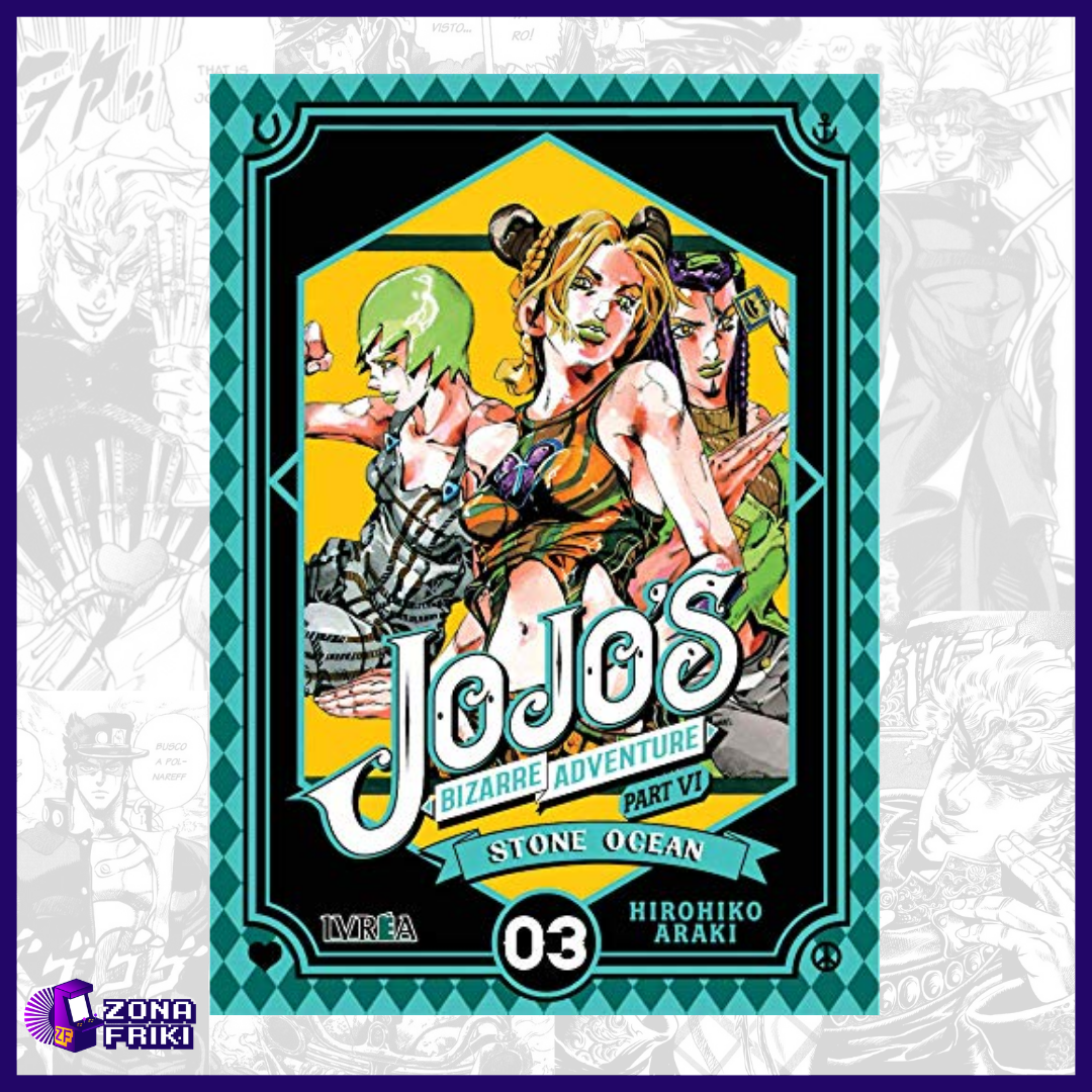 JOJO'S BIZARRE ADVENTURE PARTE 6: STONE OCEAN (Vol. 1, 2 y 3) - Image 3
