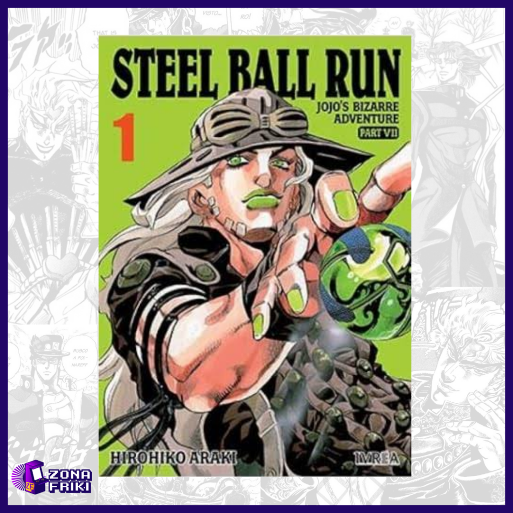 JOJO'S BIZARRE ADVENTURE PARTE 7: STEEL BALL RUN (Vol. 1, 2 y 3)