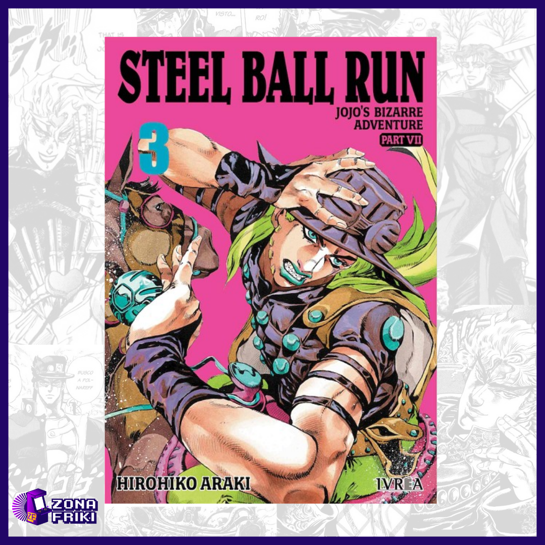 JOJO'S BIZARRE ADVENTURE PARTE 7: STEEL BALL RUN (Vol. 1, 2 y 3) - Image 3