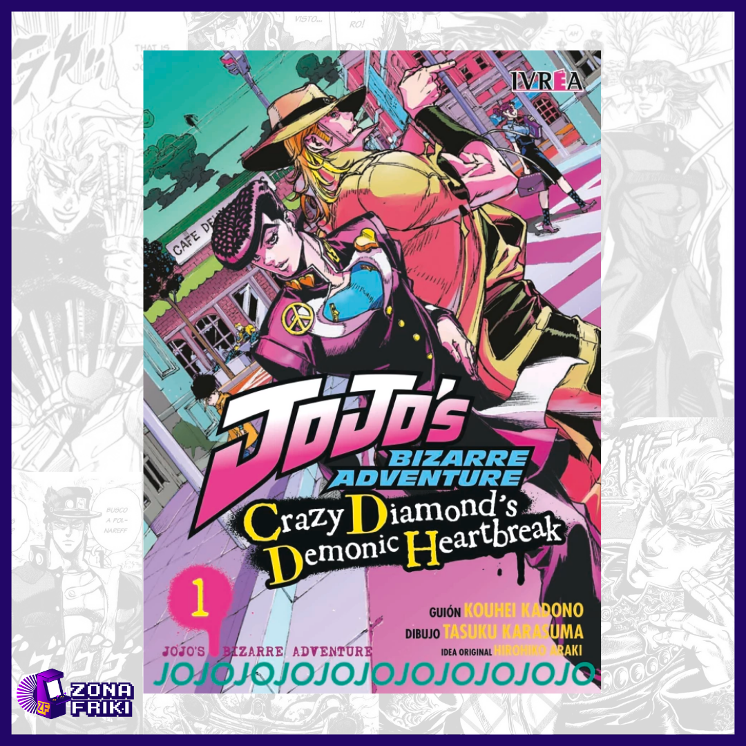 JOJO'S BIZARRE ADVENTURE: CRAZY DIAMOND'S DEMONIC HEARTBREAK (Vol. 1, 2 y 3)
