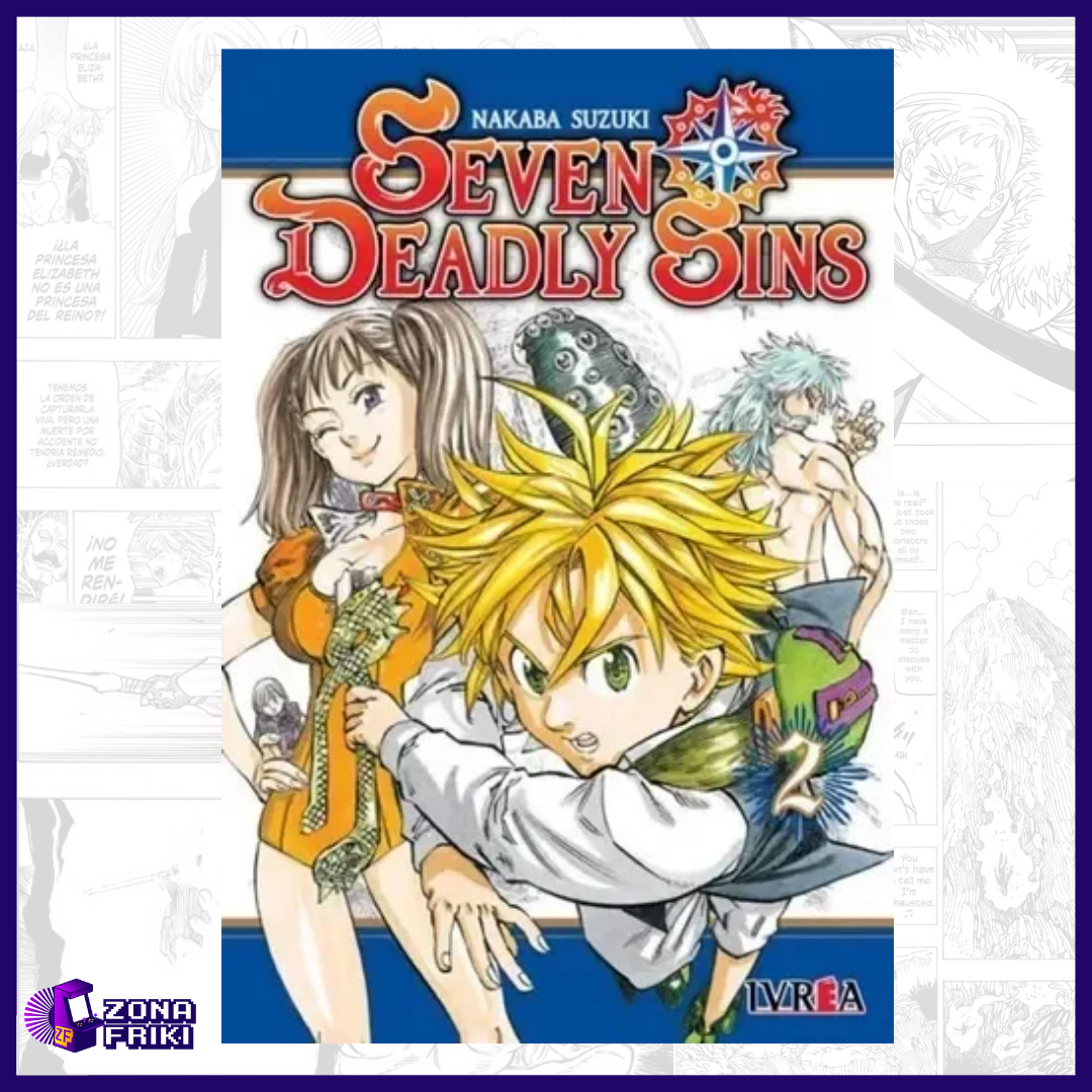 SEVEN DEADLY SINS (Vol. 2, 3 y 8)