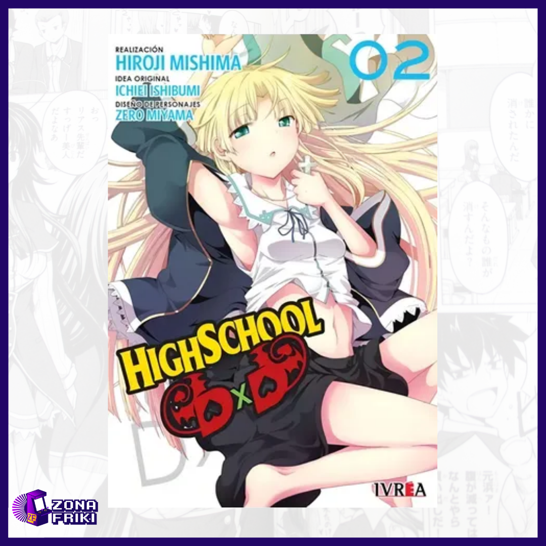 HIGHSCHOOL DXD (Vol. 2, 3 y 4)