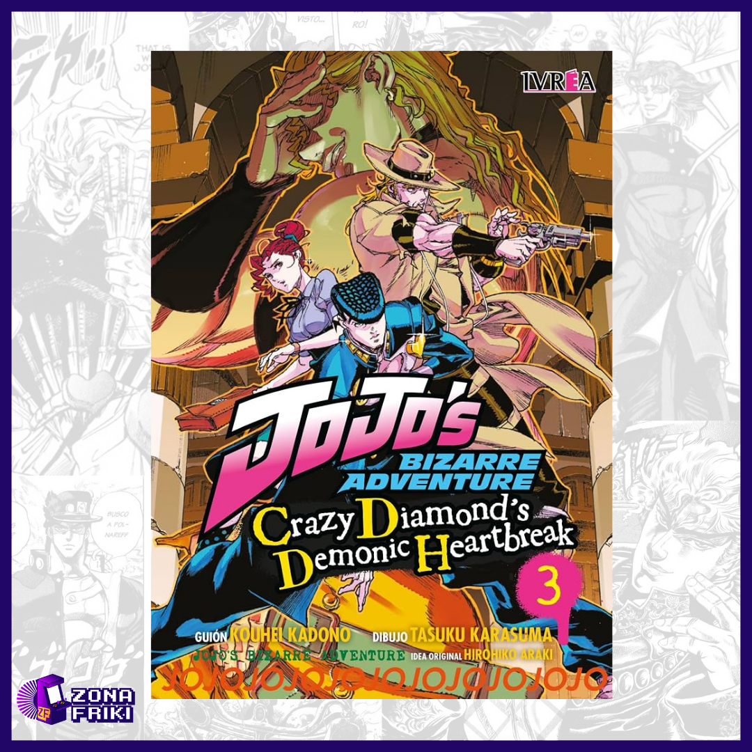 JOJO'S BIZARRE ADVENTURE: CRAZY DIAMOND'S DEMONIC HEARTBREAK (Vol. 1, 2 y 3) - Image 3