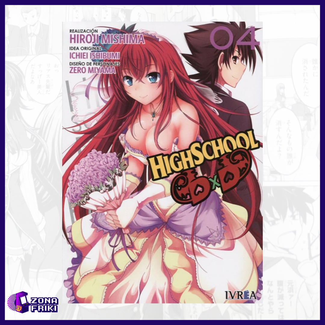 HIGHSCHOOL DXD (Vol. 2, 3 y 4) - Image 3